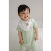 Reversible Bamboo Bib – Bear Design with Magnetic Closure