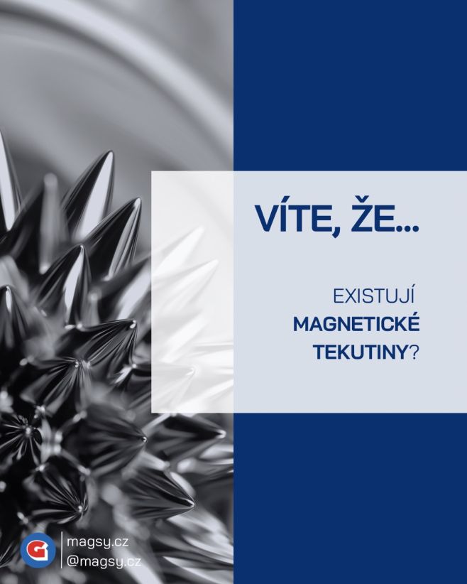 💡Víte, že existují magnetické tekutiny? 🫧 #MagSy🧲 #magsy #magneticke #separatory #systemy #magnetic #systems