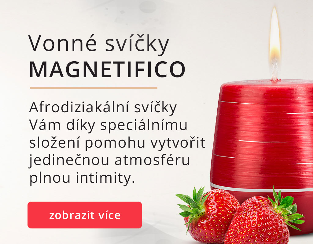 Afrodiziakální svíčky MAGNETIFICO