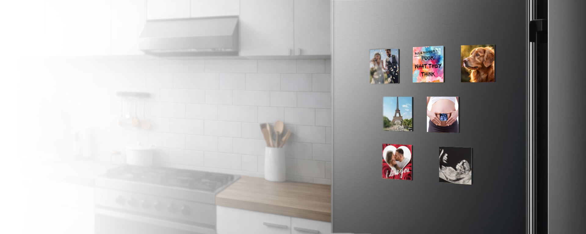 Magnetky z vašich fotek - Originální doplněk do každého domova. Ideální jako dárek nebo vzpomínka. Vyber si magnetku v nabídce.