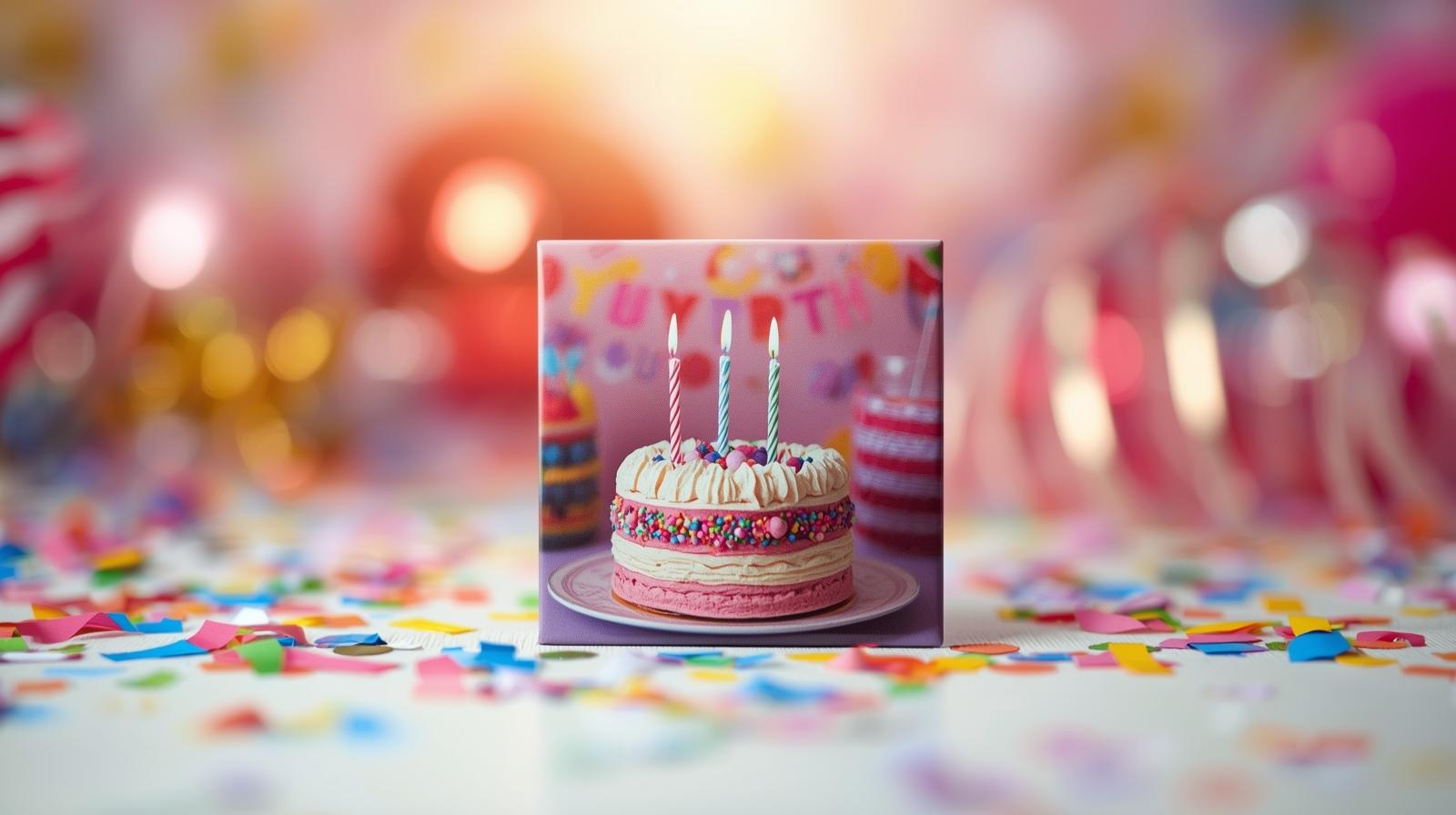 Fotomagnetky z narozeninové oslavy