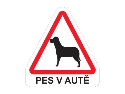 Magnet Pes v autě