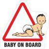 Magnet Baby on board" 2"
