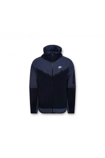 Nike Sportswear Tech Fleece Mikina Blue Grey DV0537 437