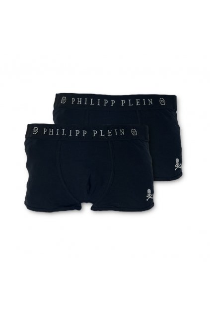 Philipp Plein pánské boxerky 2ks černá UUPB01