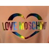 Love Moschino sweatshirt Apricot dámská mikina oranžová