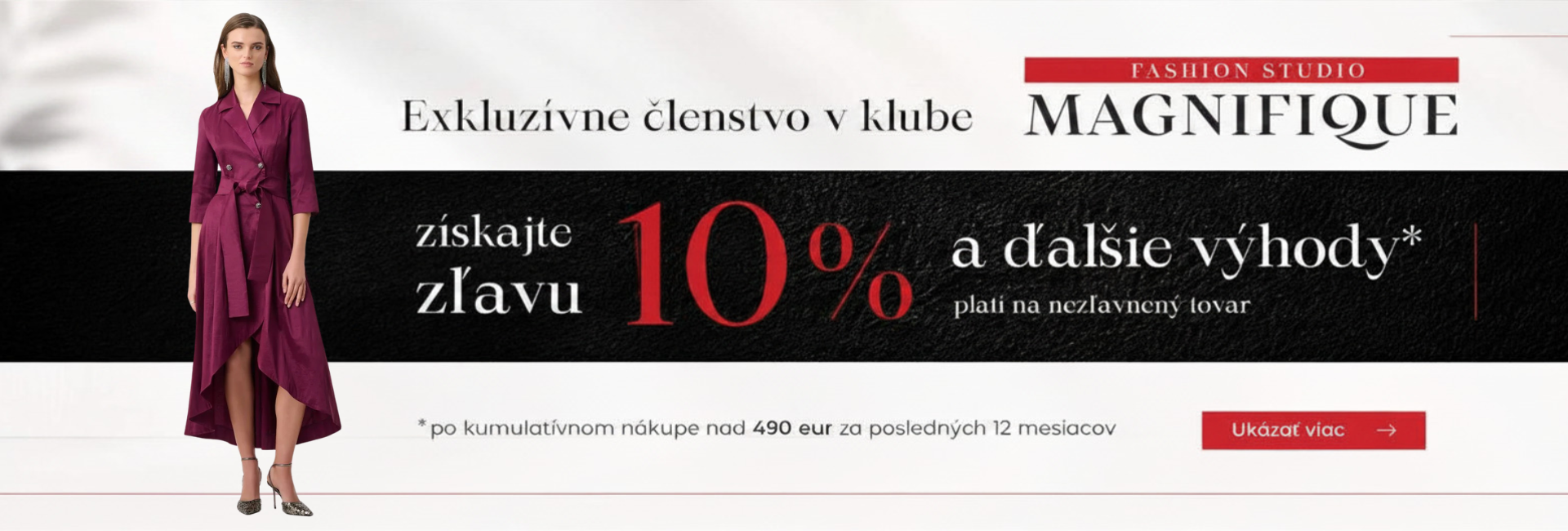 Členstvo v klube Magnifique-Fashion.sk