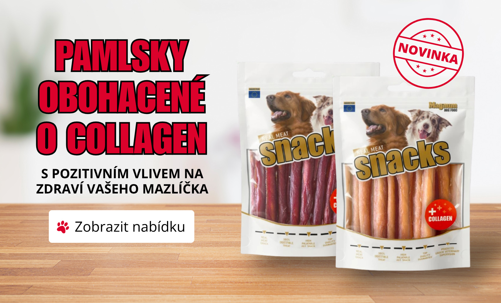 Collagen pamlsky