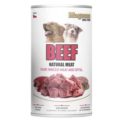 Magnum Natural Beef Meat dog 1200 g