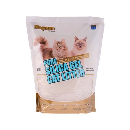 magnum silica gel cat litter 3 8l