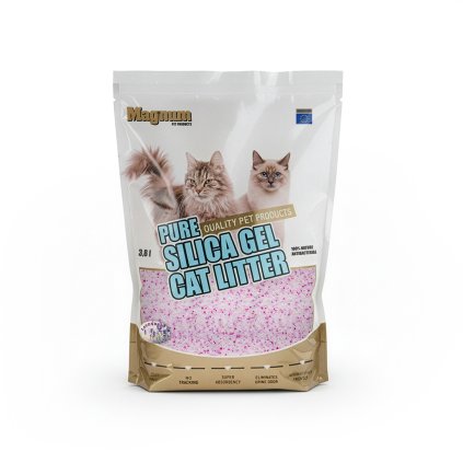 Magnum Silica Gel Cat Litter Lavender 3,8l