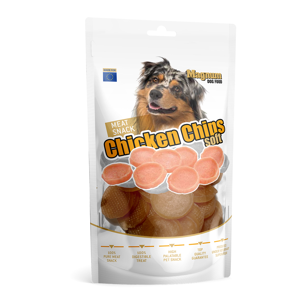 Magnum Chicken Chips Soft 80 g