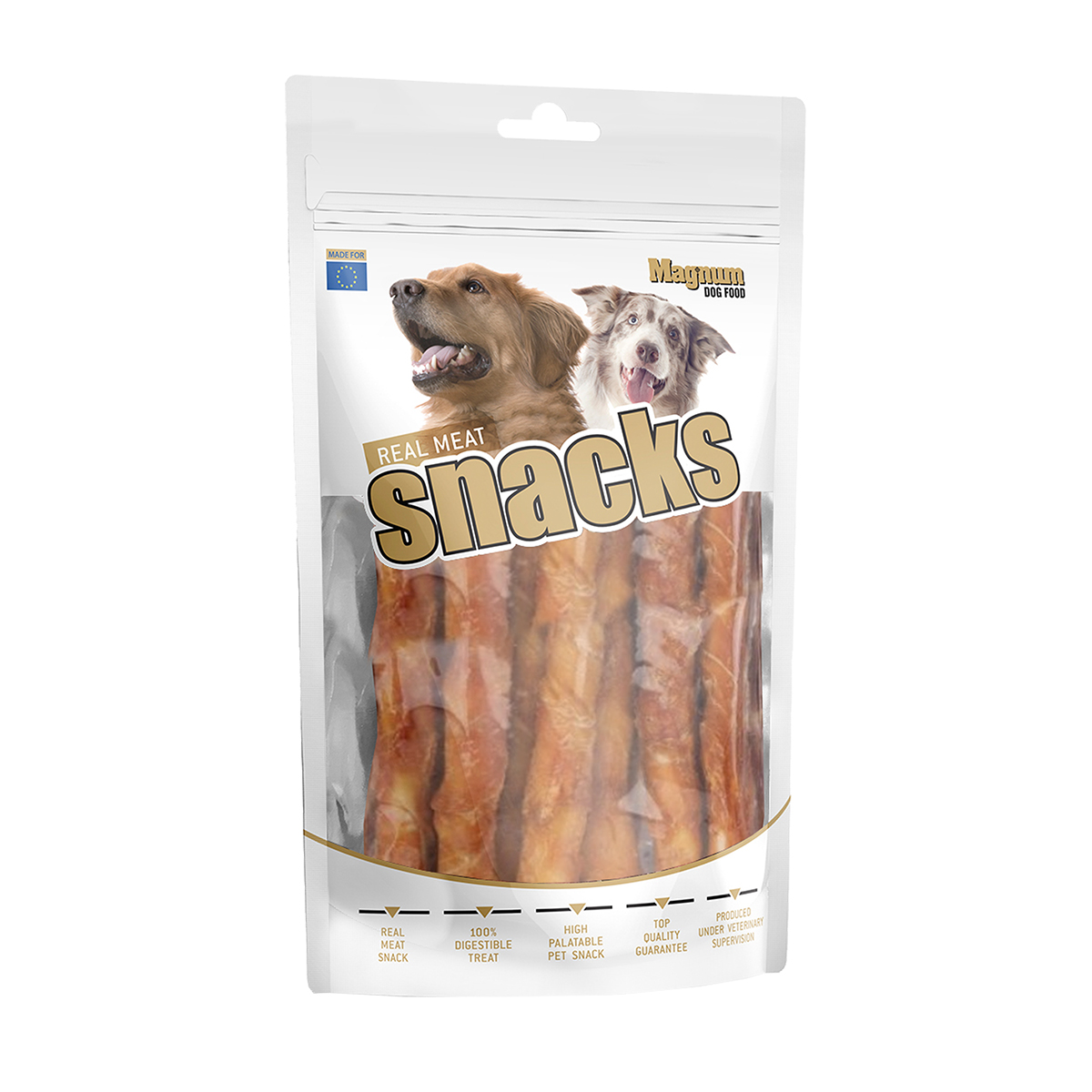 Magnum Chicken Roll on Rawhide Stick 500 g