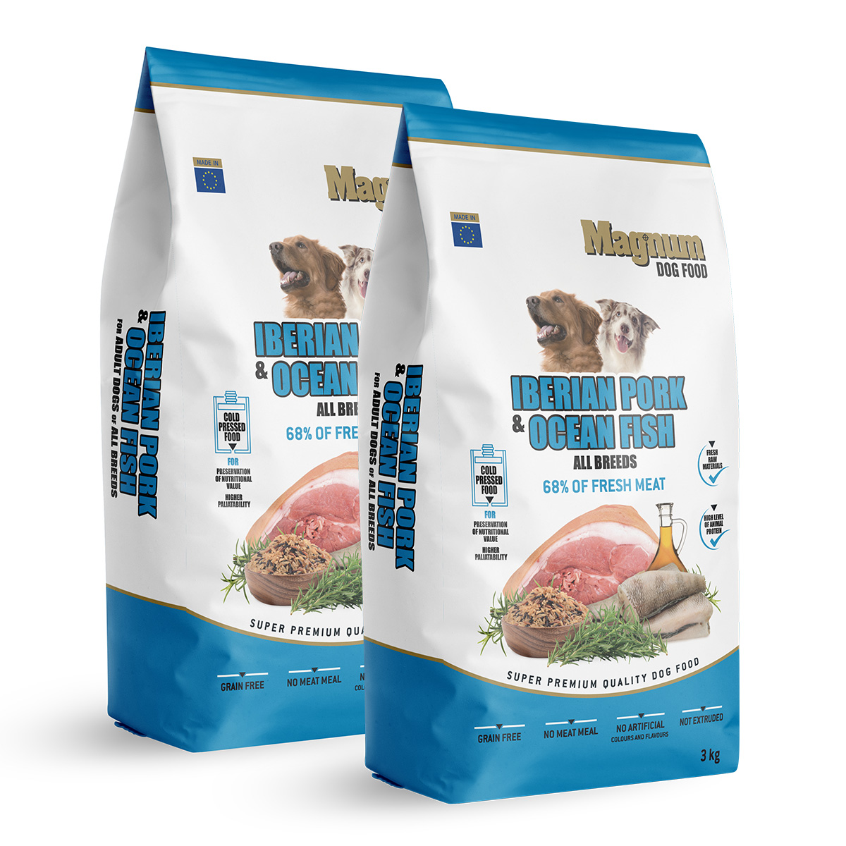 Magnum Iberian Pork & Ocean Fish 2x 3kg
