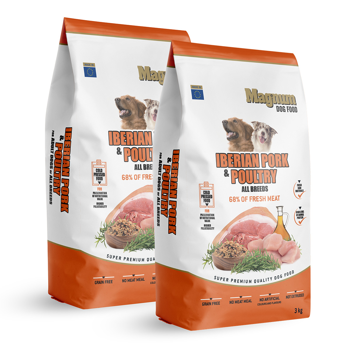 Magnum Iberian Pork & Poultry 2x 3kg