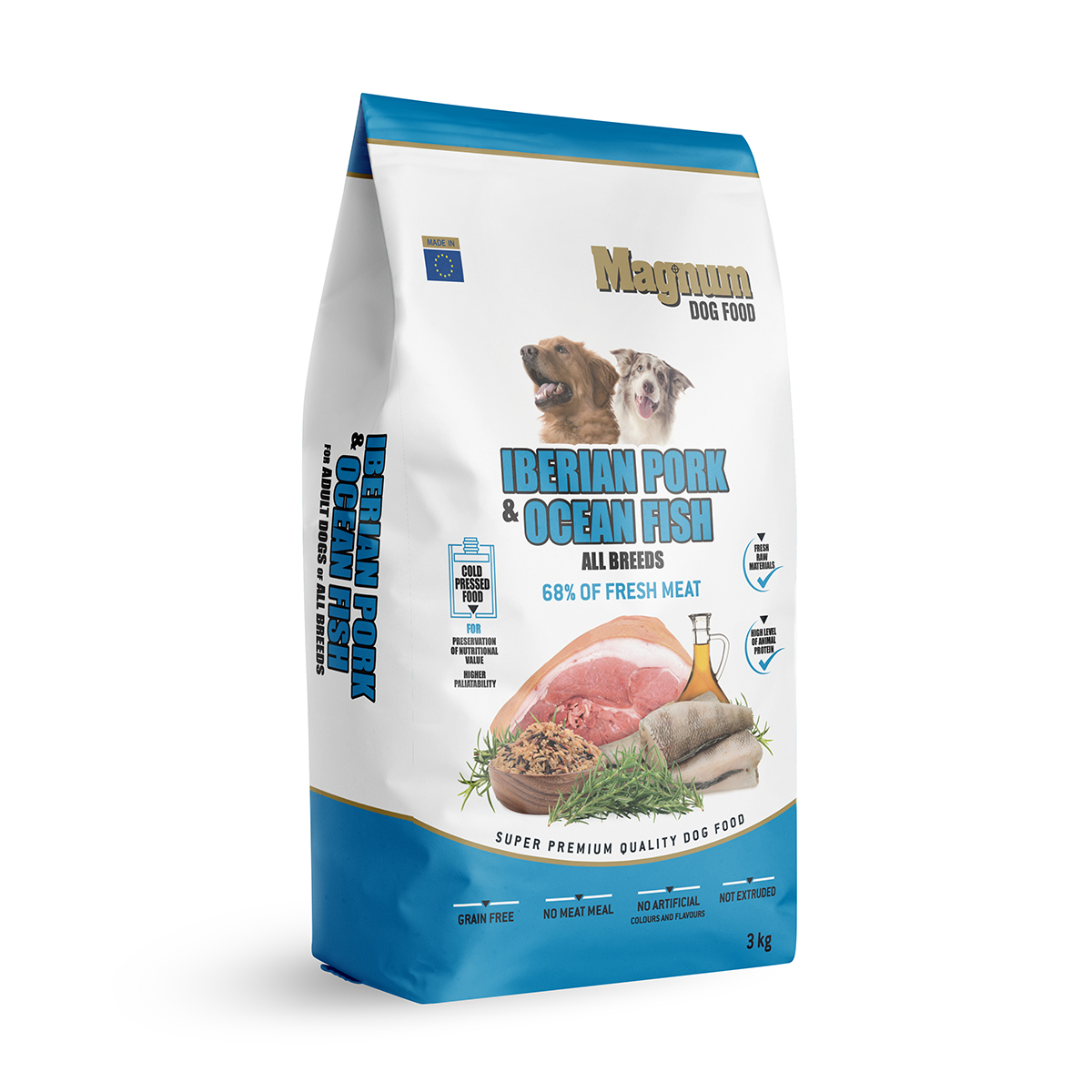 Magnum Iberian Pork & Ocean Fish All Breed 3 kg