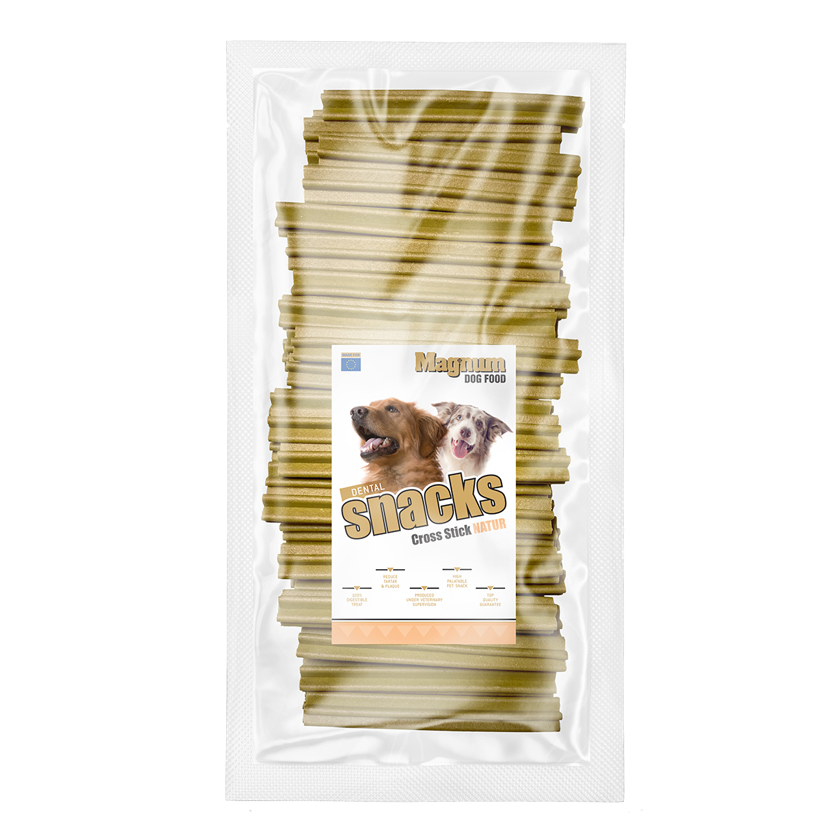 Magnum Cross Stick Natur 50 ks
