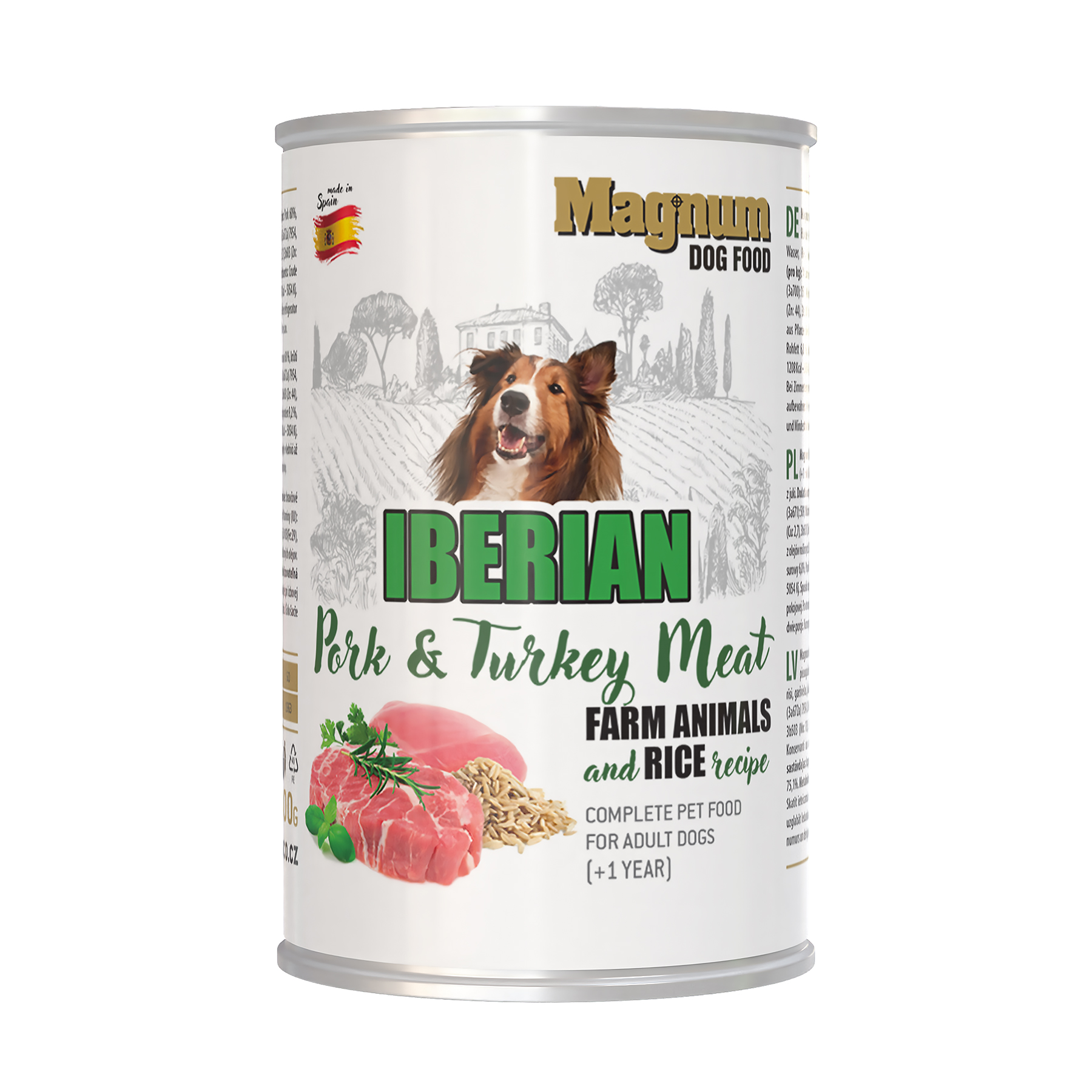 Magnum Iberian Pork & Turkey Meat 400 g Balení: 1 x 400 g