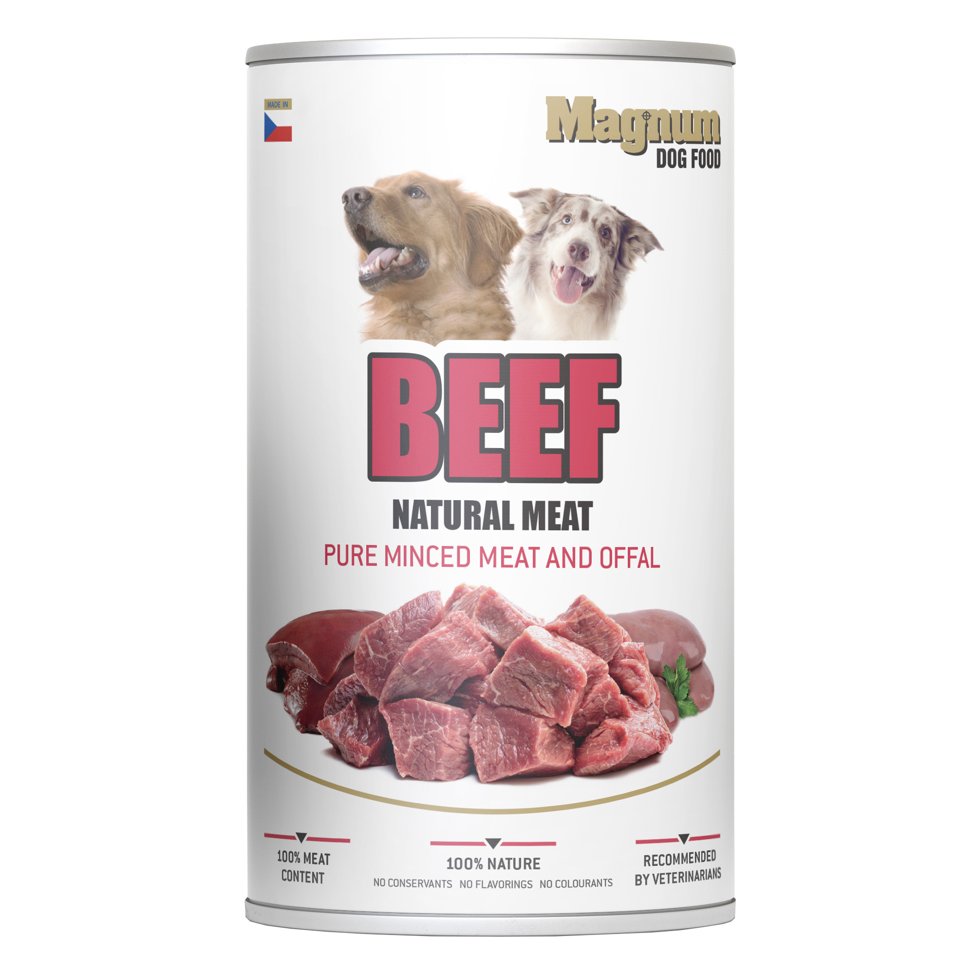 Magnum Natural Beef Meat dog 1200 g