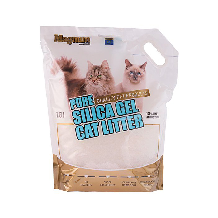 Magnum Pure Silica Gel Cat Litter Balení: 7,6 l