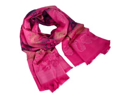 la tepl fuchsiov s potiskem kvtin z1