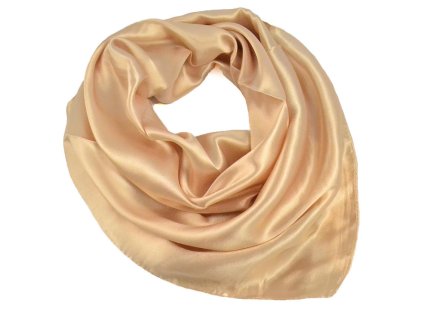 tŠátek jednobarevný - zlatobéžový