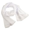 Šála vzdušná - bílá jednobarevná