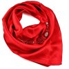 Šátek s bižuterií Stella - červený