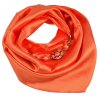 Šátek s bižuterií Stella - oranžový