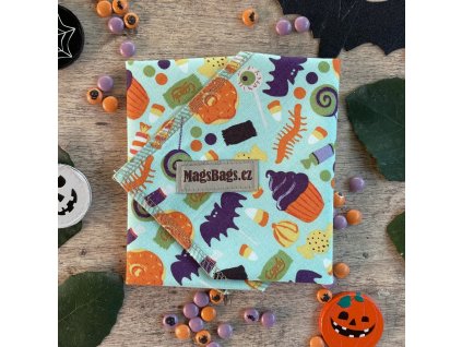 Svačinový ubrousek - halloween candy Magsbags.cz