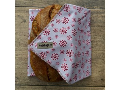 Chlebousek -sněhové vločky Magsbags.cz