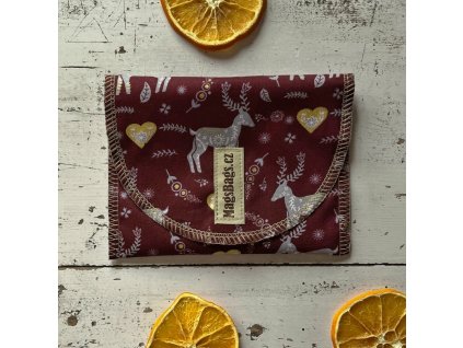 Limitka prosinec 2025 - malá svačinková kapsa, jeleni MagsBags.cz