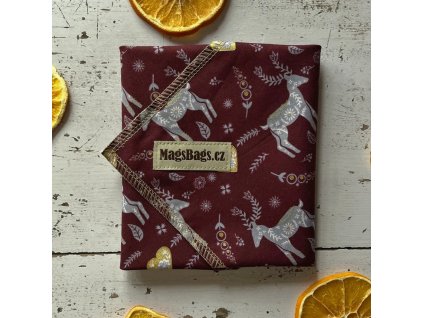 Limitka prosinec 2025 - svačinový ubrousek, jeleni MagsBags.cz