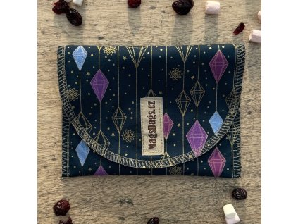 Limitka zima 2025 - malá svačinková kapsa, diamanty MagsBags.cz