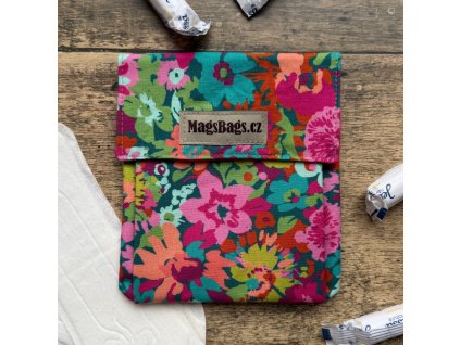 Vložkapsa - barevná květovaná MagsBags.cz