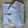 Chlebousek - bílý s béžovými pruhy Magsbags.cz