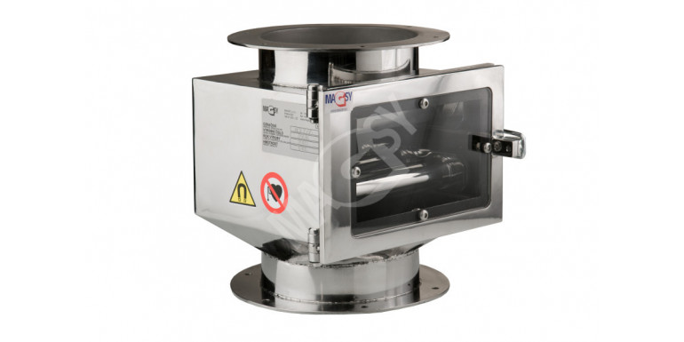 Magnetic separators with pull-out grids