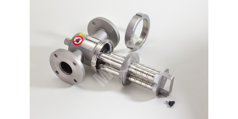 Flow-through magnetic separators