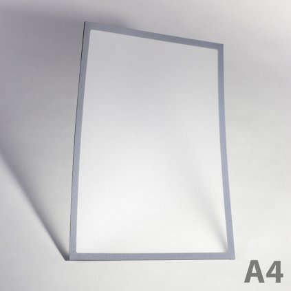 Magnetická kapsa A4 s šedým rámečkem (Počet kusů 1 ks)