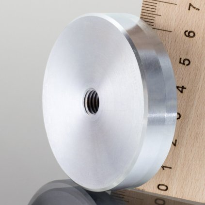 1111 magneticka cocka pr 63 x vyska 14 mm s vnitrnim zavitem m10 6h