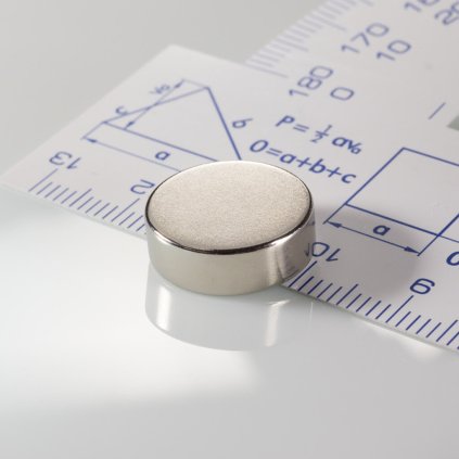 Neodymový magnet válec pr.15x5 N 80 °C, VMM4-N35 (Počet kusů 1 ks)