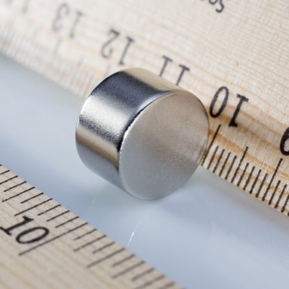 Neodymový magnet válec pr.13x8 N 80 °C, VMM7-N42 (Počet kusů 1 ks)