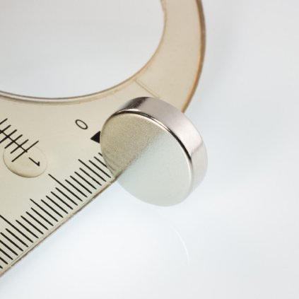 Neodymový magnet válec pr.14x4 N 80 °C, VMM7-N42 (Počet kusů 1 ks)