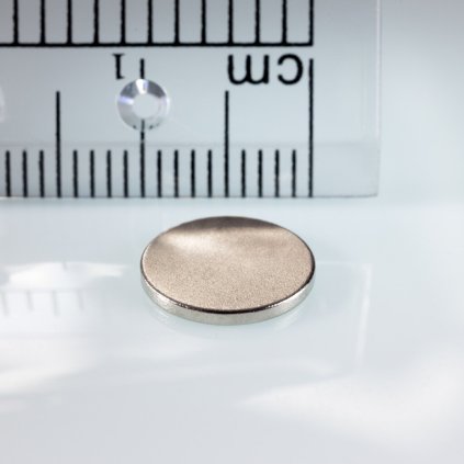 Neodymový magnet válec pr.10x1 N 80 °C, VMM4-N35 (Počet kusů 1 ks)