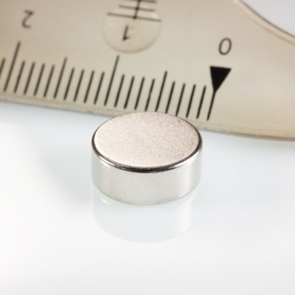 Neodymový magnet válec pr.10x4 N 200°C, VMM1EH-N25EH (Počet kusů 1 ks)