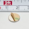Neodymový magnet se samolepkou 3M, pr.10x1 mm, tloušťka samolepky 0,06 mm (Počet kusů 1 ks)