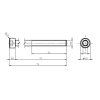 5593 1 nerezovy sroub m5x70 valcova hlava inbus