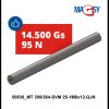 6052 1 magneticka tyc ndfeb pr 25 x 300 mm 14 500 gs 95 n 80 c
