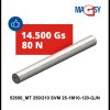 6337 8 magneticka tyc ndfeb pr 25 x 250 mm 14 500 gs 95 n 120 c
