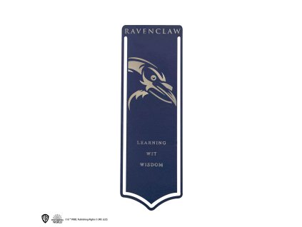 1863 Záložka kovová Havraspár Harry Potter 1